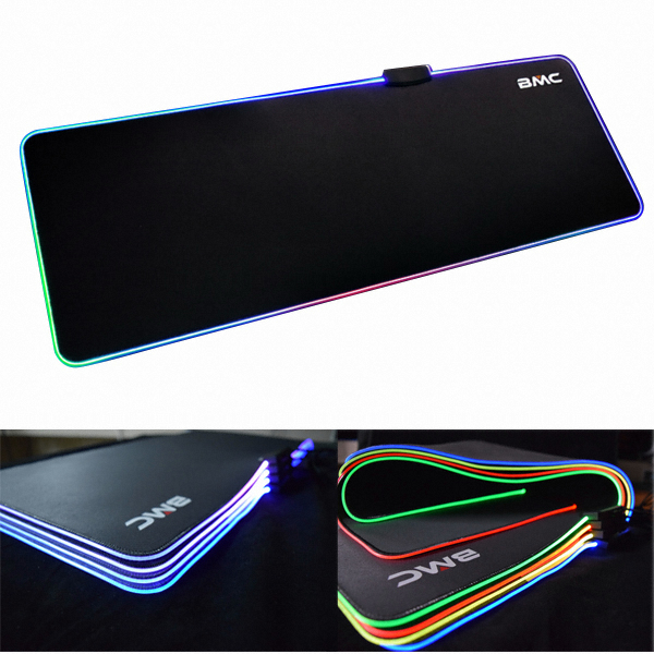 BMC RGB Soft Gaming Mouse Mat LED ���̹� ���е�