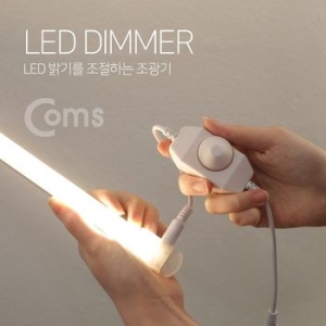 Coms LED 조광기 밝기 조절 컨트롤러 DC 12V-24V 2매입_이미지