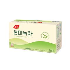 동서식품 현미녹차 티백 1.5g 100티백 (7개)_이미지