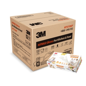 3M 니트릴 위생장갑(NT370KF) [1000켤레]