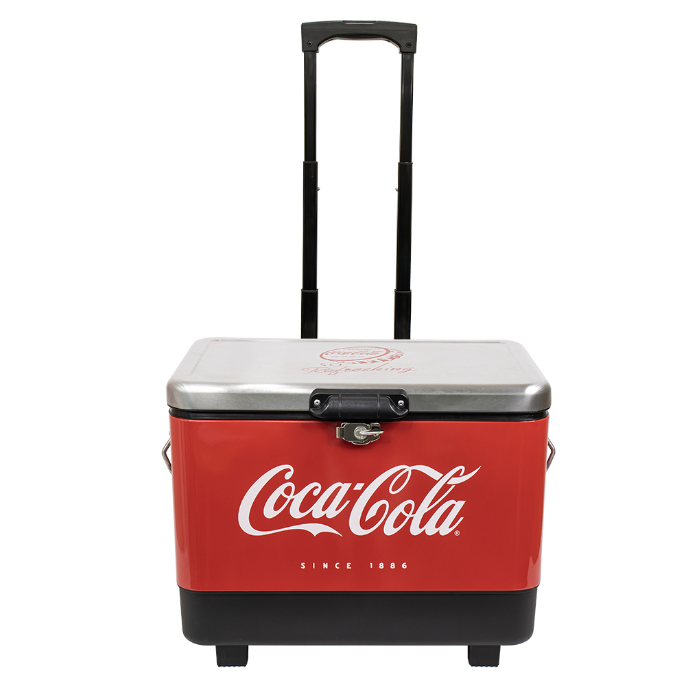 릴팡 코카콜라 트롤리 쿨러 54L_이미지