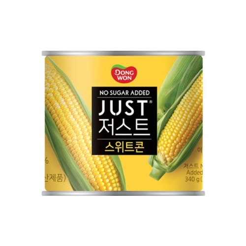 동원F&B 저스트 노슈가 스위트콘 340g