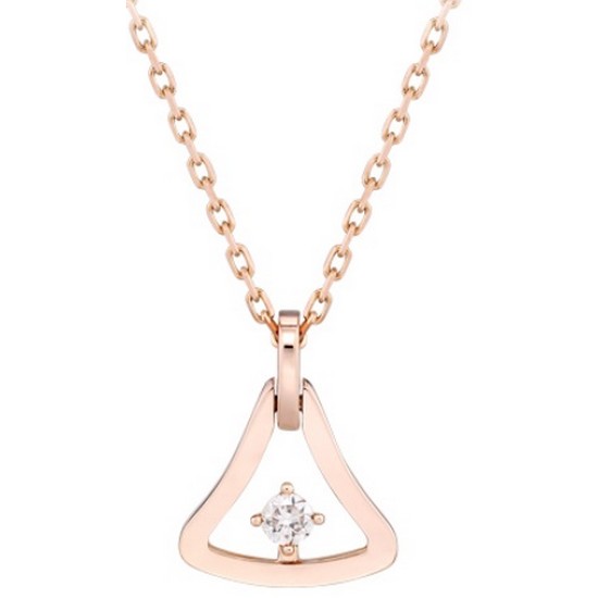 다이아미 럭키벨 14K골드 다이아몬드목걸이 UGDN0884U_이미지