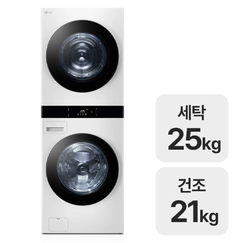LG전자 트롬 오브제컬렉션 워시타워 WL21WDU (공식인증점)_이미지