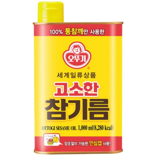 오뚜기 고소한 참기름 1L (1개)