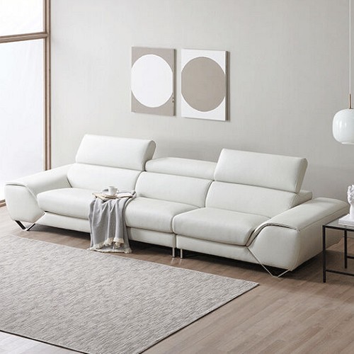 디쟈트 알렌 천연가죽 소파 4인용 (스툴별도)_이미지