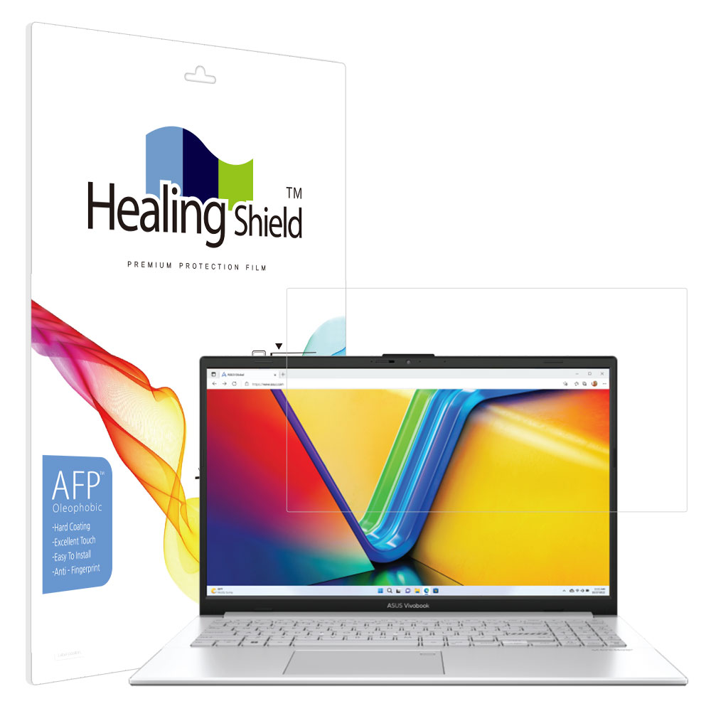ASUS 비보북 고 15 OLED E1504F 올레포빅 고광택 액정보호필름