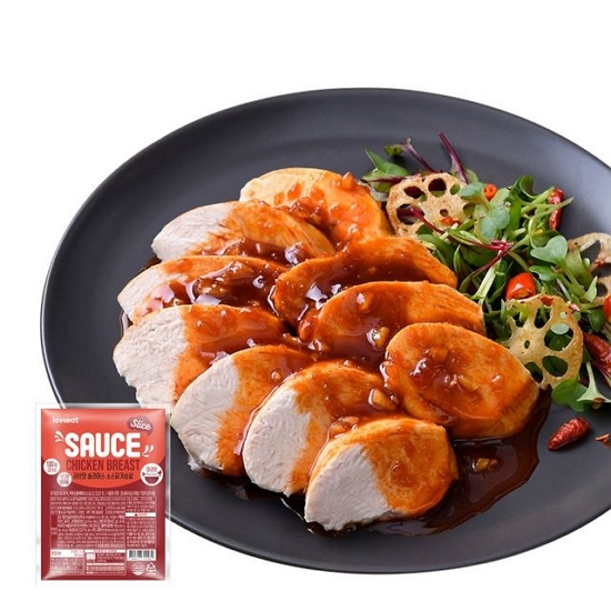 푸드나무 러브잇 슬라이스 소스 닭가슴살 마라맛 130g (20개)