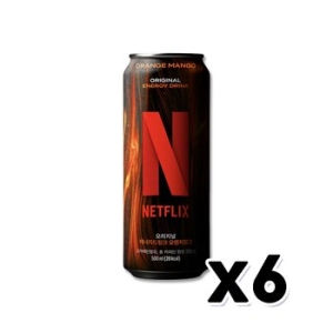 삼각에프엠씨 넷플릭스 에너지드링크 오렌지망고 500ml (6개)_이미지