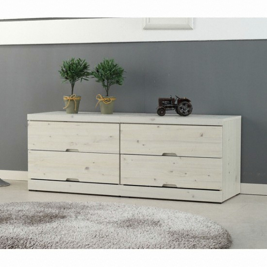 우아미가구 네온 2단 서랍장 1200_이미지