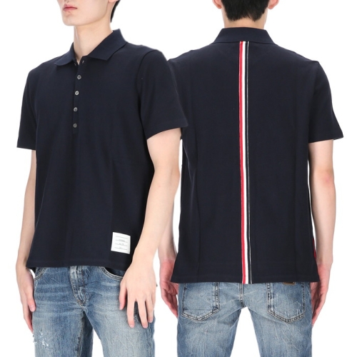  톰브라운 삼선 폴로 반팔 티셔츠_MJP042A 00050 415