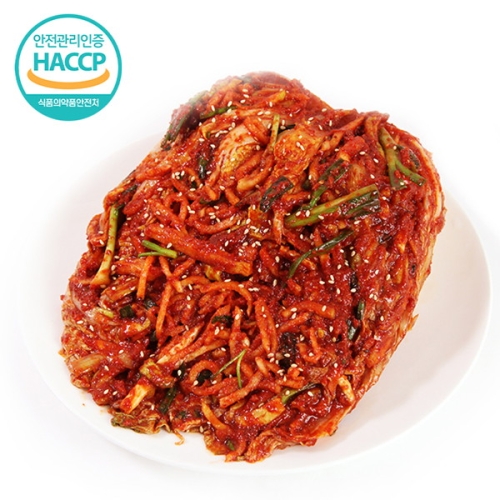 웰굿 HACCP인증 전라도 국내산 보쌈김치 1kg (1개)_이미지