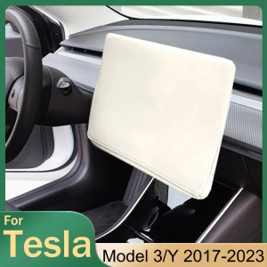 테슬라 모델 3 Y 2017-2023 슬리브 슬립 온 햇빛가리개 스크린 보호대 방수 원단 내비게이션 커버