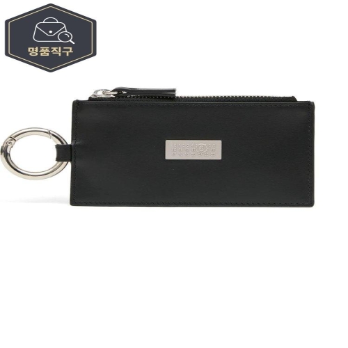 메종마르지엘라 MM6 메종 마르지엘라 NUMERIC 레더 키 링 파우치 B0301952170