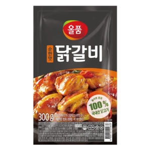 올품 의성마늘 닭갈비 300g (9개)