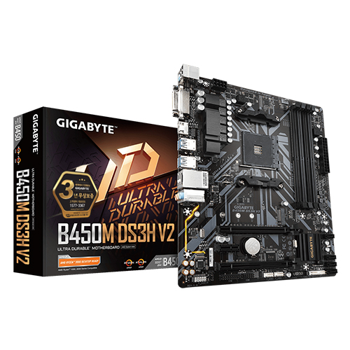 GIGABYTE B450M DS3H V2 듀러블에디션 제이씨현