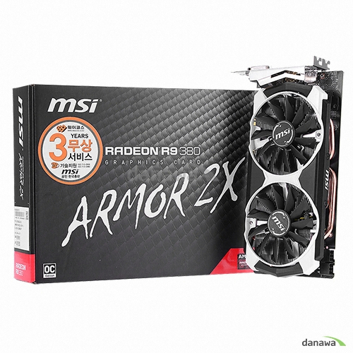 MSI 라데온 R9 380 OC D5 2GB 아머 2X_이미지