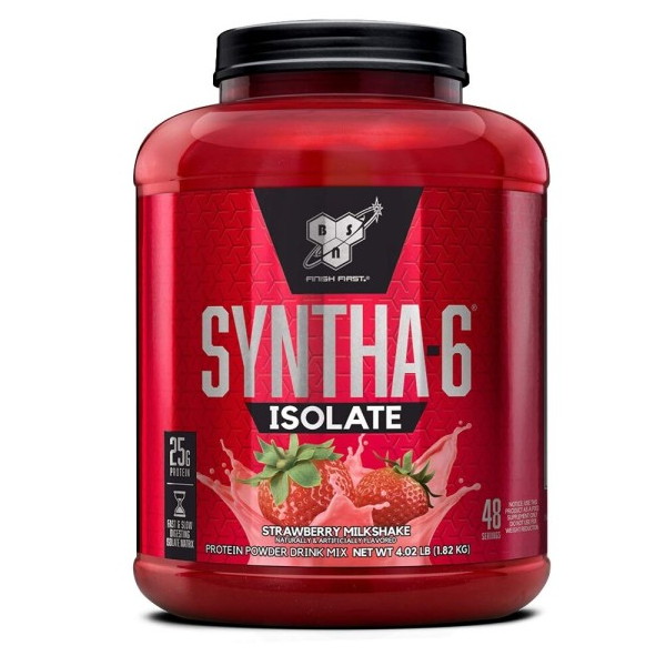 BSN 신타6 아이솔레이트 딸기 밀크쉐이크 1.82kg (해외) (1개)