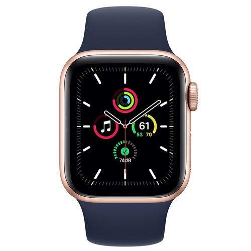 APPLE 워치 SE 40mm 골드 알루미늄 (스포츠밴드)