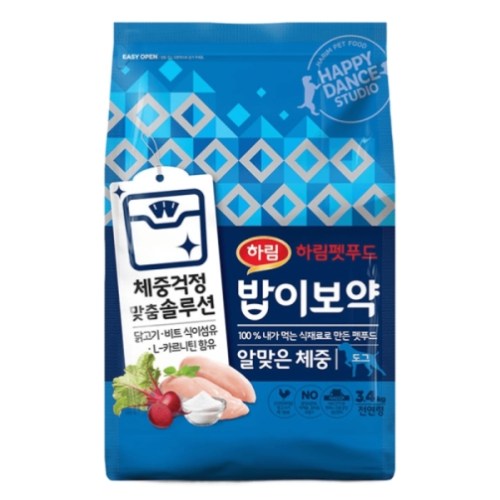 �ϸ���Ǫ�� ���̺��� �� �˸��� ü�� 3.4kg