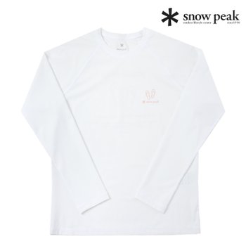 스노우피크 루즈핏 긴팔 래쉬가드 S24MWWSW07OW_이미지