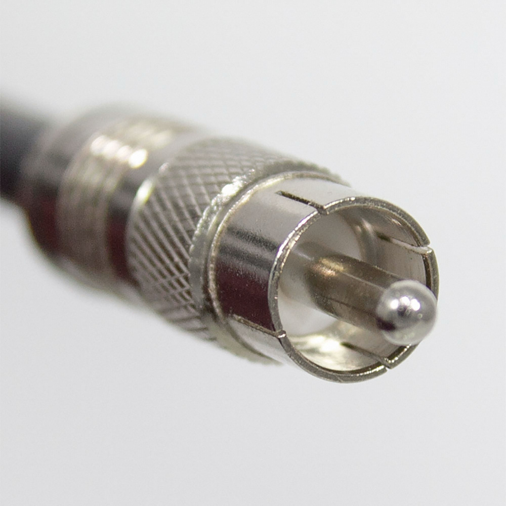 마하링크 RCA to RCA 5C 동축 케이블 고급형 블랙 (MLZ-CC050, 5m)_이미지