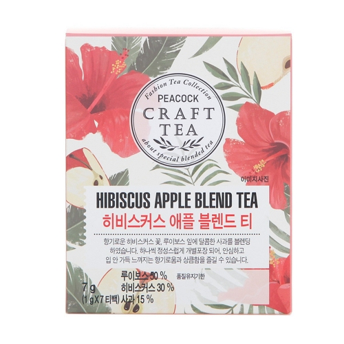 이마트 피코크 히비스커스 애플 블렌드 티 7T (1개)_이미지