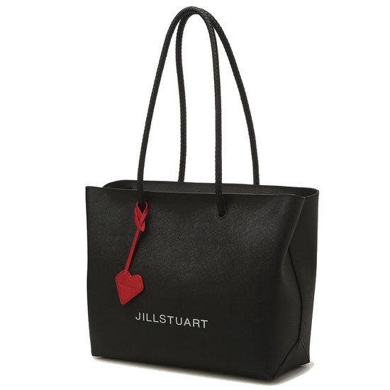 LF 질스튜어트뉴욕 로고배색 소가죽 숄더백 JABA1E751BK