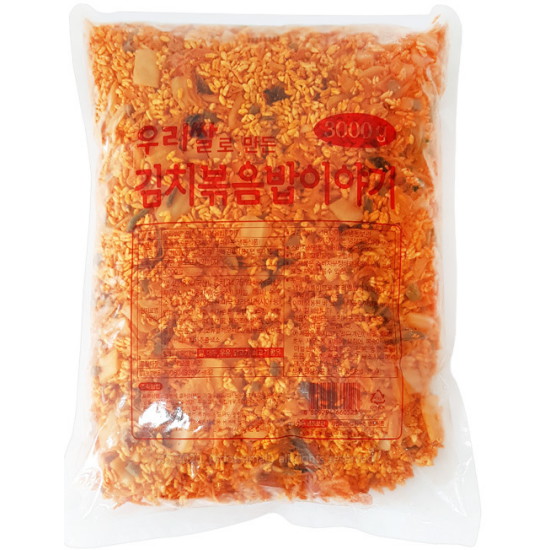 한우물 김치 볶음밥 3kg [1개]