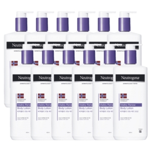 뉴트로지나 노르웨이전 포뮬러 비져블리 리뉴 바디로션 450ml (12개)_이미지