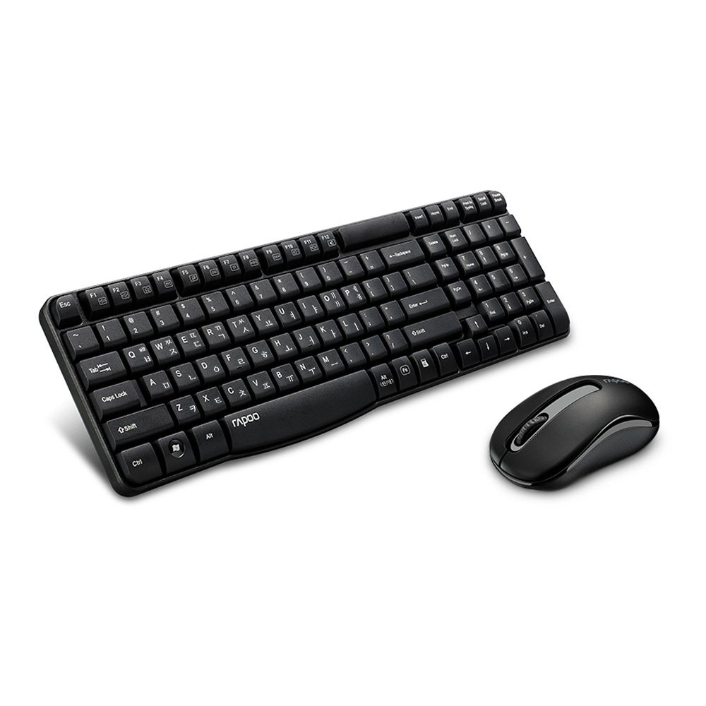 RAPOO X1800S 무선 키보드 마우스 세트_이미지