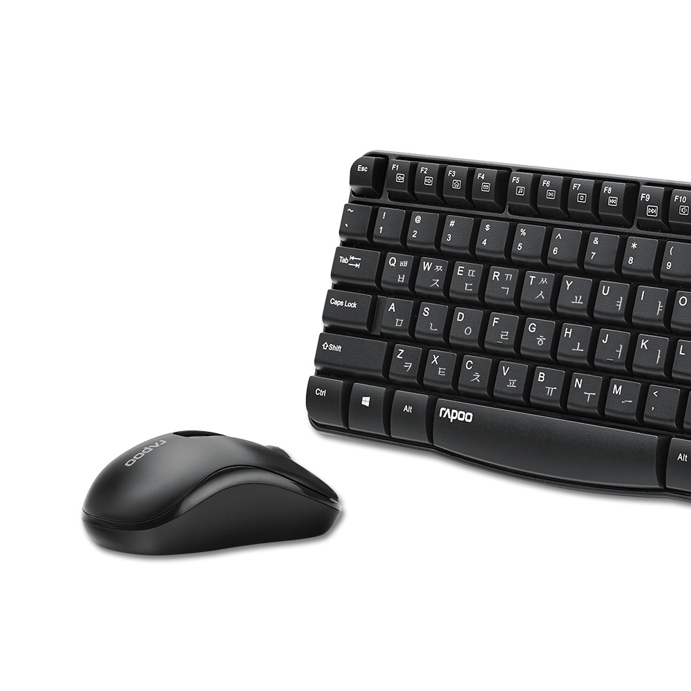 RAPOO X1800S 무선 키보드 마우스 세트_이미지