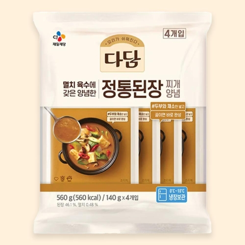 오뚜기 정통집밥 된장찌개양념 140g (4개)_이미지
