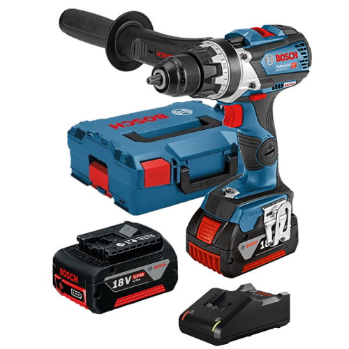 보쉬 GSR 18V-110 C (4.0Ah, 배터리 2개)