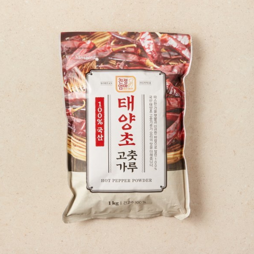친정엄마 태양초 고춧가루 1kg