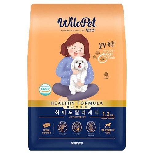 윌로펫 독 헬시포뮬러 하이포알러제닉 3kg (1개)_이미지