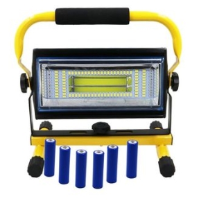 COB 30W 100LED 충전식 작업등 랜턴 투광기 1개 스탠드