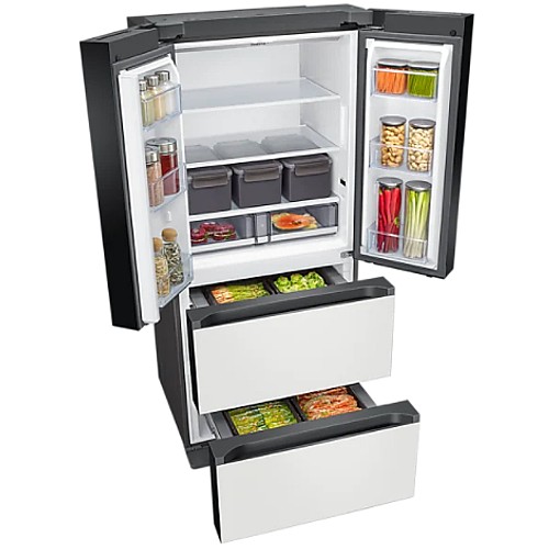 삼성전자 비스포크 김치플러스 새틴 RQ48A94Y1 (화이트+베이지)_이미지