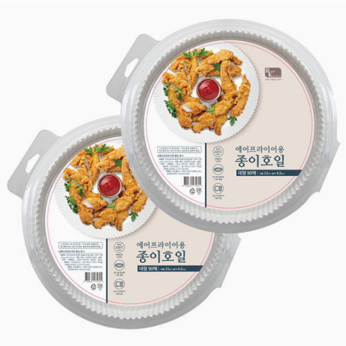 로얄키친 에어프라이어용 종이호일 대형 90매이미지입니다. 누르면 해당 게시물로 새창이동합니다.