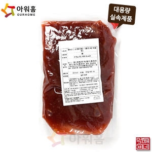  아워홈 딸기쨈 2kg [1개]