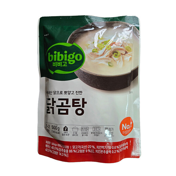CJ제일제당 비비고 닭곰탕 500g (8개)