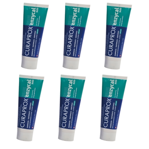 큐라덴 큐라프록스 엔자이칼 1450 치약 75ml (6개)