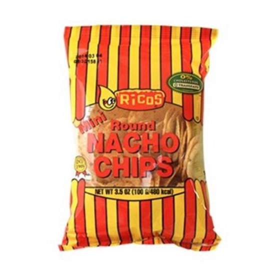 리코스 라운드 미니 나쵸칩 100g (18개)