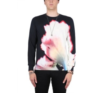 솔라이지드 플라워 프린트 저지 맨투맨 752059 Q1GBZ1014