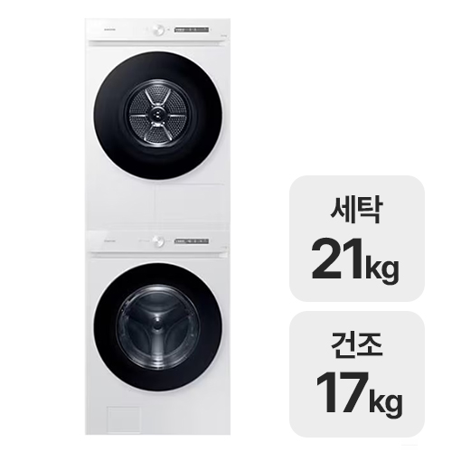 삼성전자 그랑데 AI WF21CB6850BW+ DV17CB6800BW_이미지