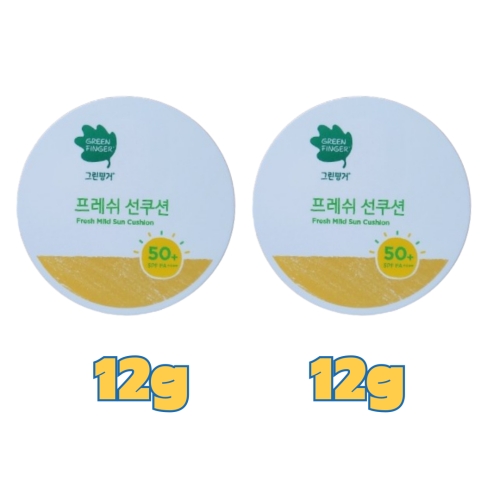유한킴벌리 그린핑거 프레쉬 선쿠션 12g (본품6개)