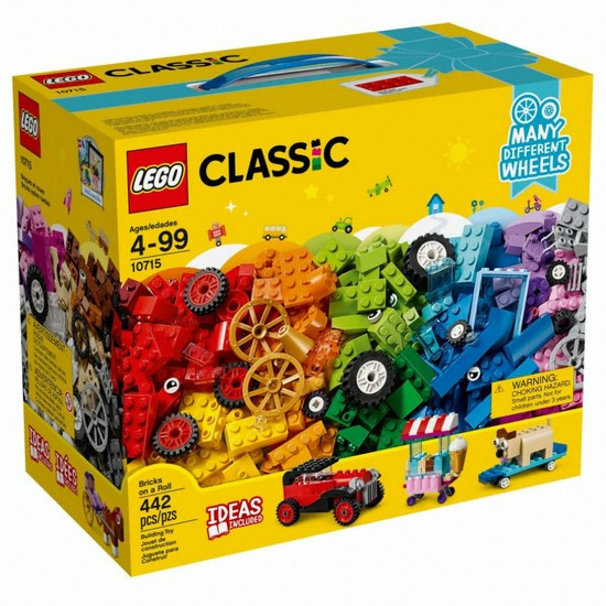 레고 Ideas 클래식 브릭과 바퀴 조립박스 (10715)