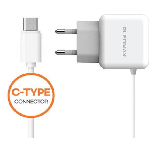 플레오맥스 10W USB타입C 일체형 충전기 PMC-E200A-CTYPE
