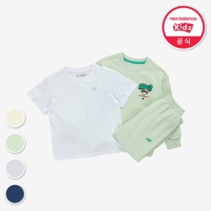 뉴발란스키즈 STREET CREW 일러스트 3pcs 셋업 (NK9YF1205U)