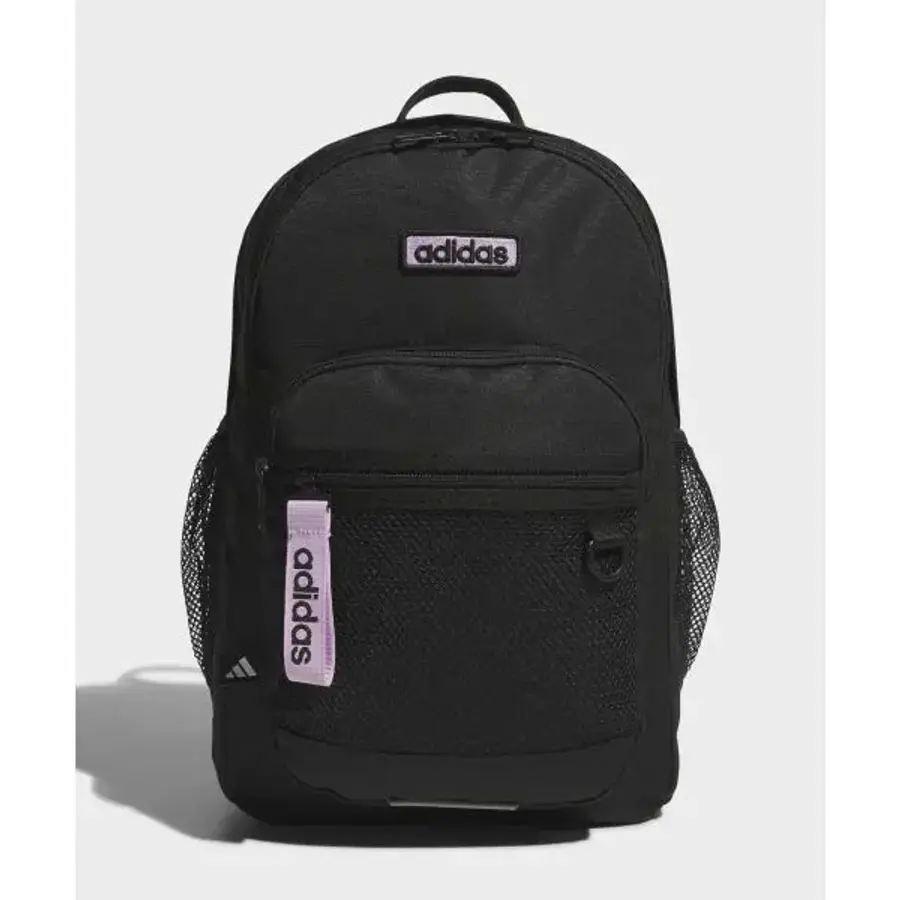 백 투 스쿨 백팩 리니어 로고 블랙 라벤더 KE7431 2550259